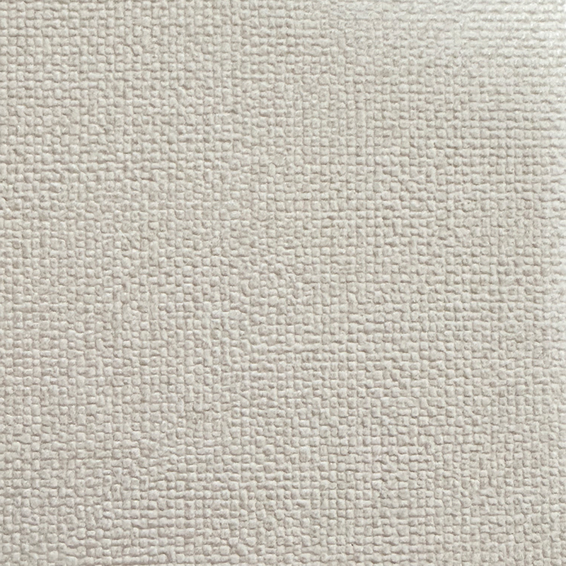 Papel pintado de PVC con respaldo de tela de tejido cruzado para pasillo resistente al desgaste Ji Hotel 4.0