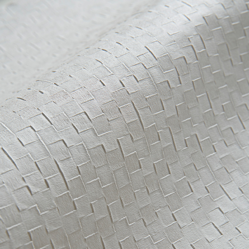 Papel pintado de PVC con relieve profundo y mosaico en relieve 3D