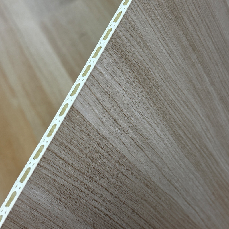 Panel de pared de fibra de madera de bambú de núcleo hueco liviano